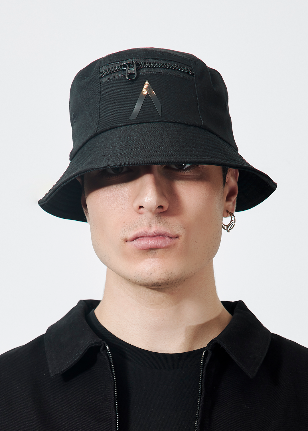 Wide Brim Bucket Hat