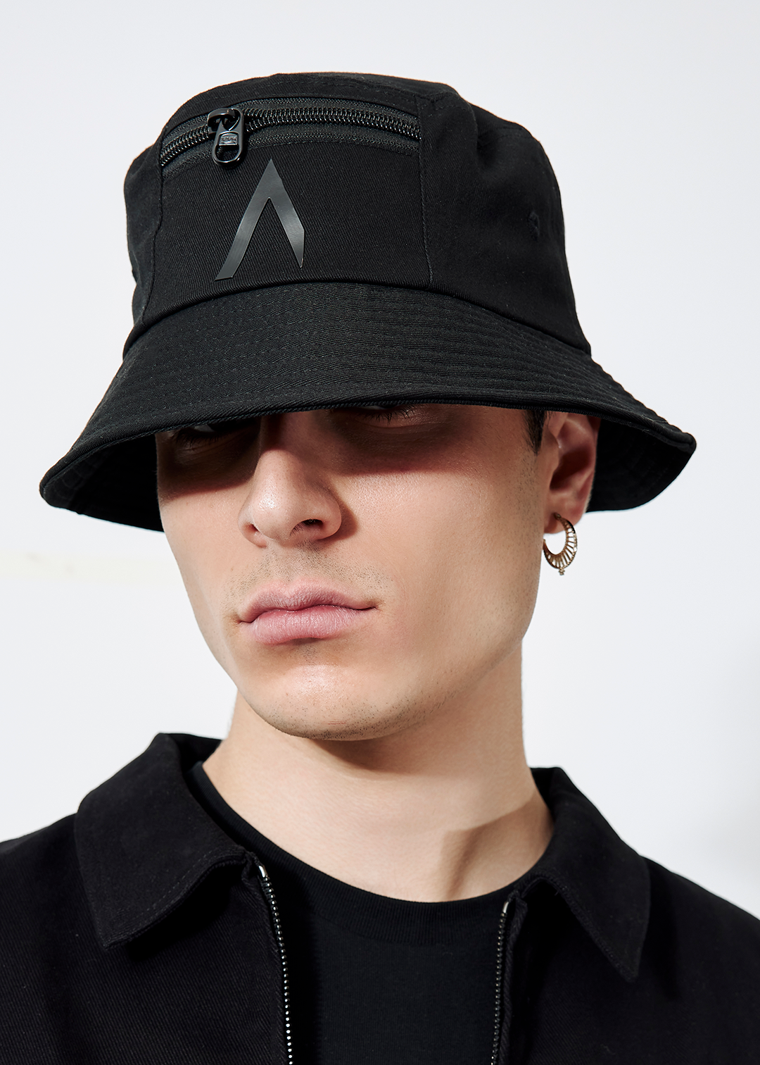 Wide Brim Bucket Hat