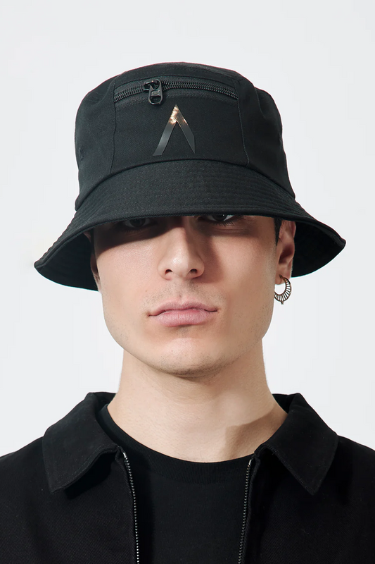 Wide Brim Bucket Hat